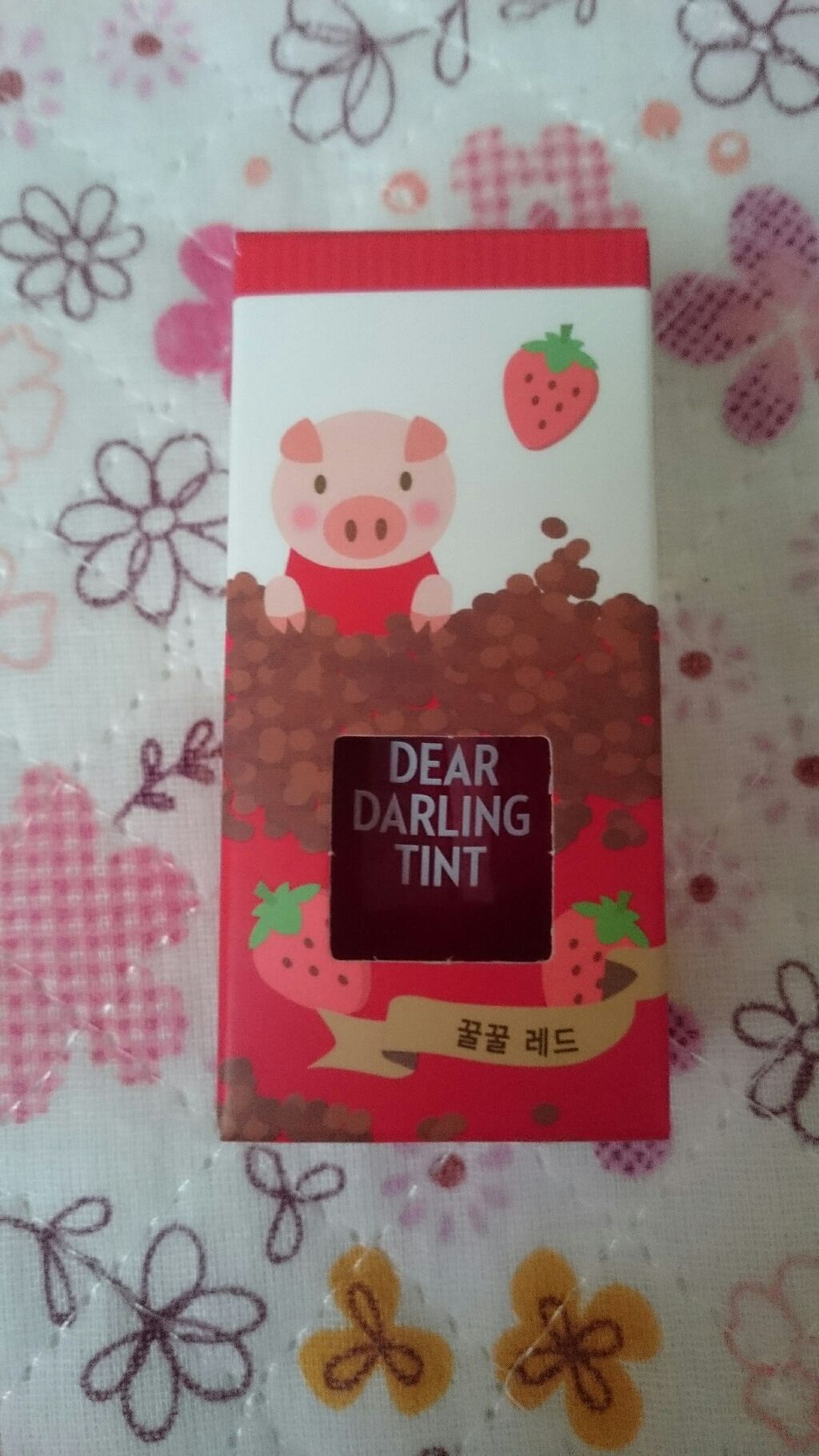 ディアダーリン ウォータージェルティント (アイスティント)/ETUDE/口紅を使ったクチコミ(1枚目)