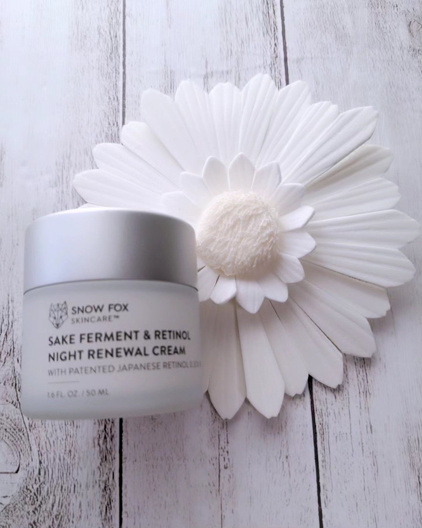 SAKE ナイトクリーム/SNOW FOX SKINCARE/フェイスクリームを使ったクチコミ（1枚目）