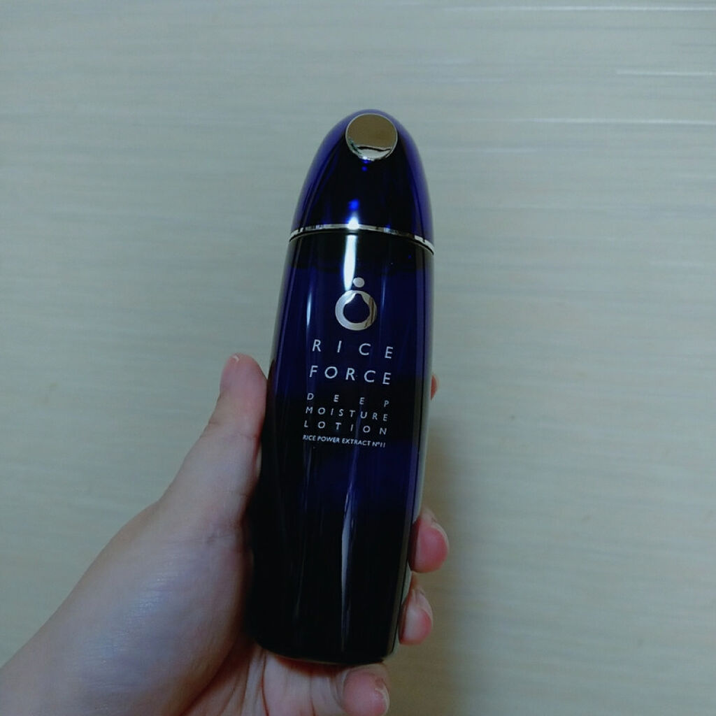 ディープモイスチュアローション/ライスフォース/化粧水を使ったクチコミ（3枚目）