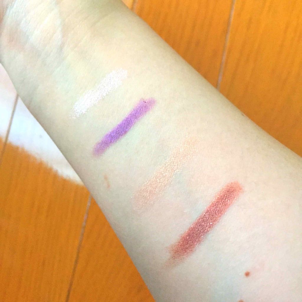 プチクレヨンアイシャドー ミニセット/インテグレート/スティックアイシャドウを使ったクチコミ（3枚目）