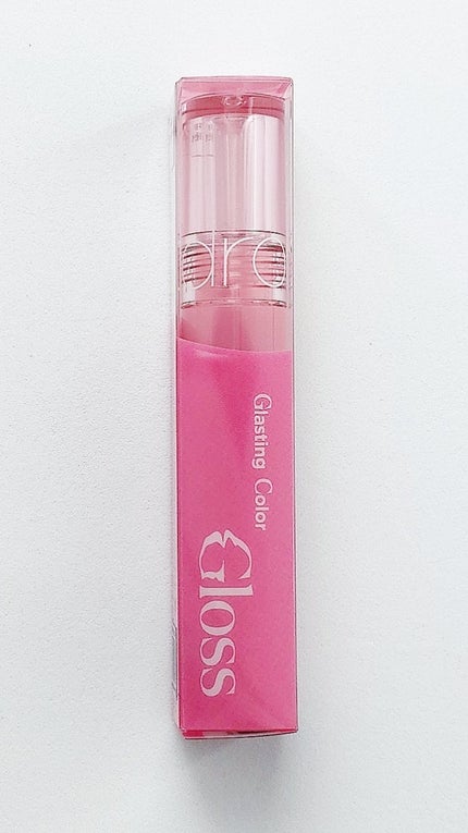 グラスティングカラーグロス/rom&nd/リップグロスを使ったクチコミ(1枚目)