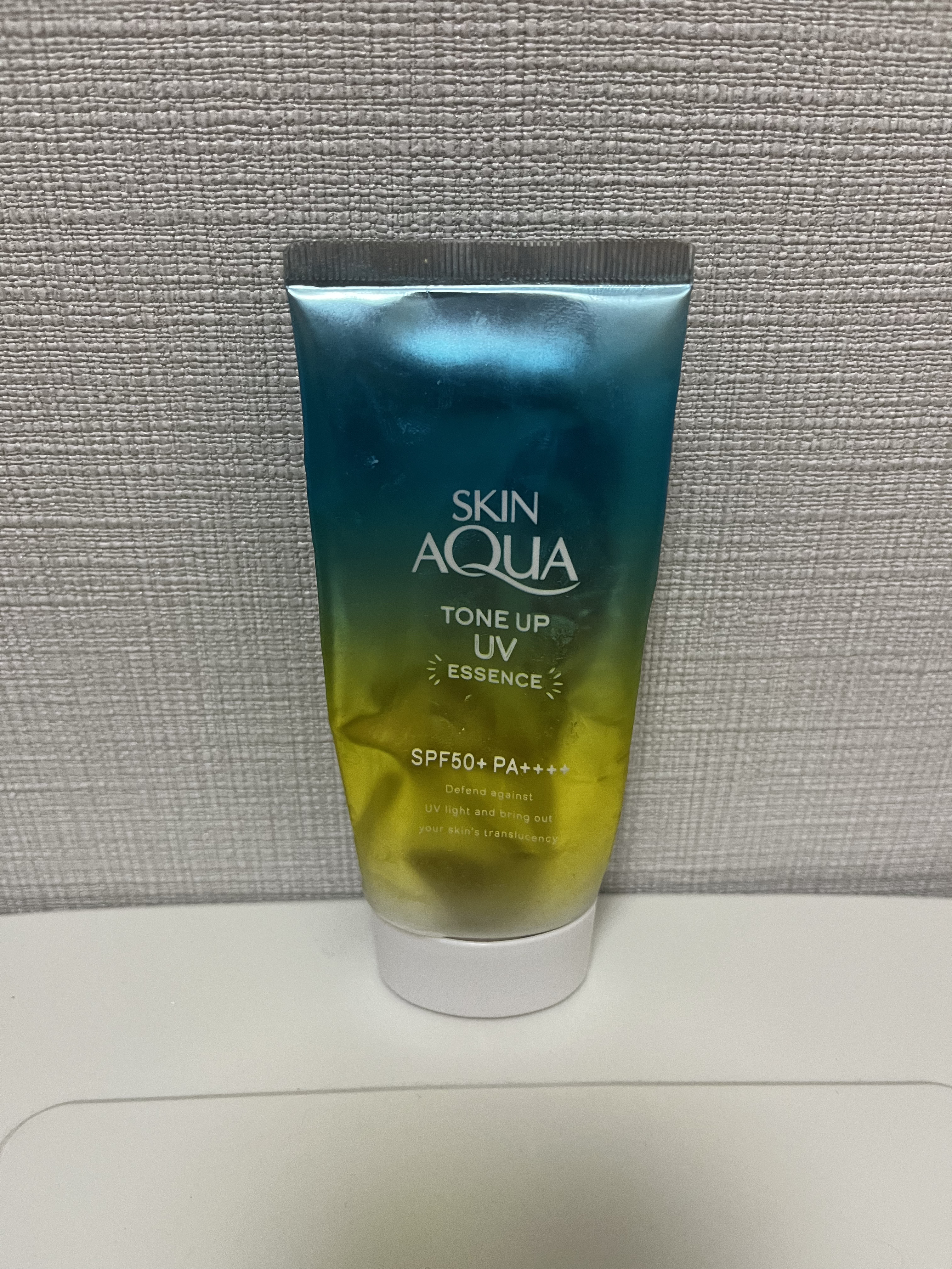 スキンアクア トーンアップUVエッセンス/スキンアクア/日焼け止めクリームを使ったクチコミ（1枚目）