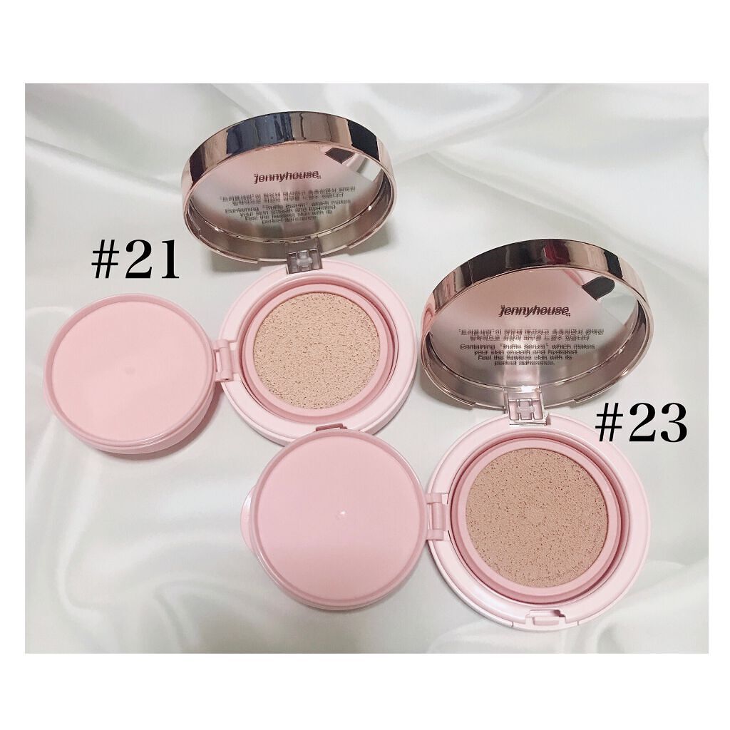 ウルトラフィットセラムクッション/jenny house/クッションファンデーションを使ったクチコミ(3枚目)