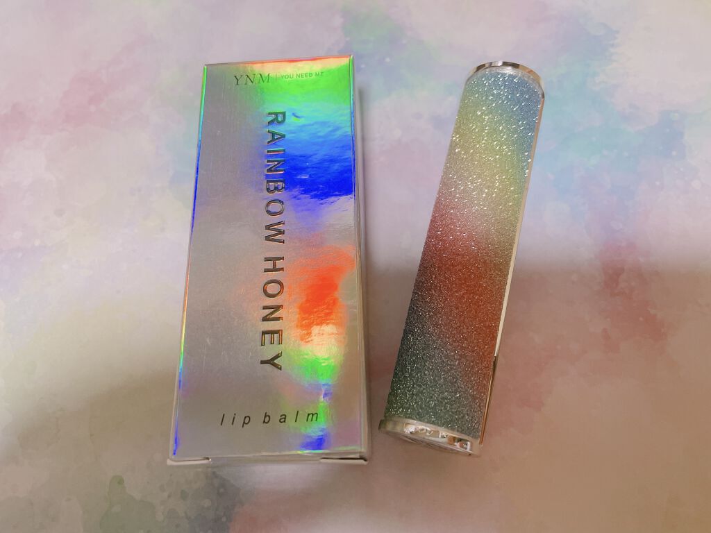 YNM  レインボーハニーリップバーム/YNM/リップバームを使ったクチコミ（1枚目）