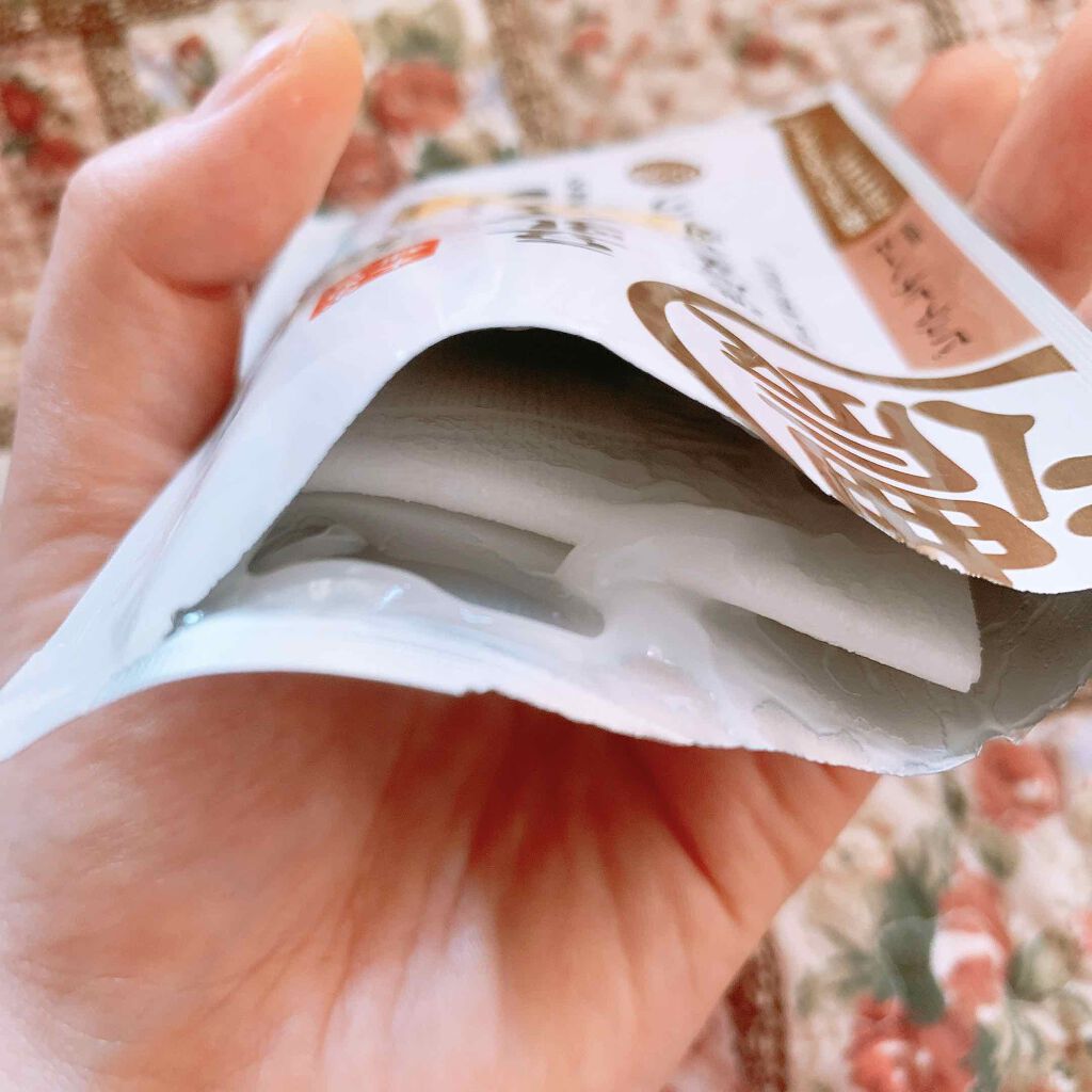 リンクルジェル乳液マスク/なめらか本舗/シートマスク・パックを使ったクチコミ（2枚目）