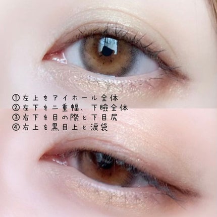 グラデーション アイシャドウ/ちふれ/アイシャドウパレットを使ったクチコミ(2枚目)