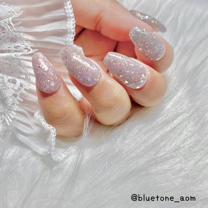 ⋆͛🦖⋆͛aomi on LIPS 「オリジナルフラッシュ!ベースカラーにくすんだスカイブルーみたい..」(8枚目)