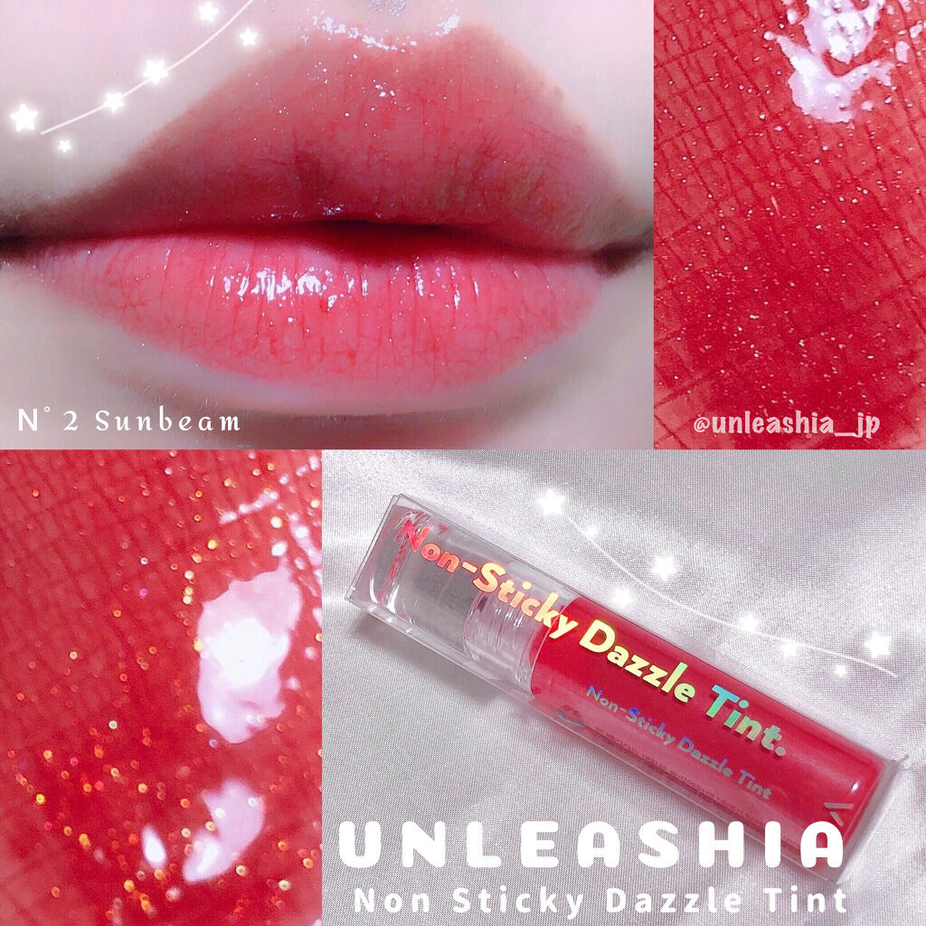 ノンスティッキーダズルティント N°2サンビーム【旧】/unleashia/リップティントを使ったクチコミ（1枚目）