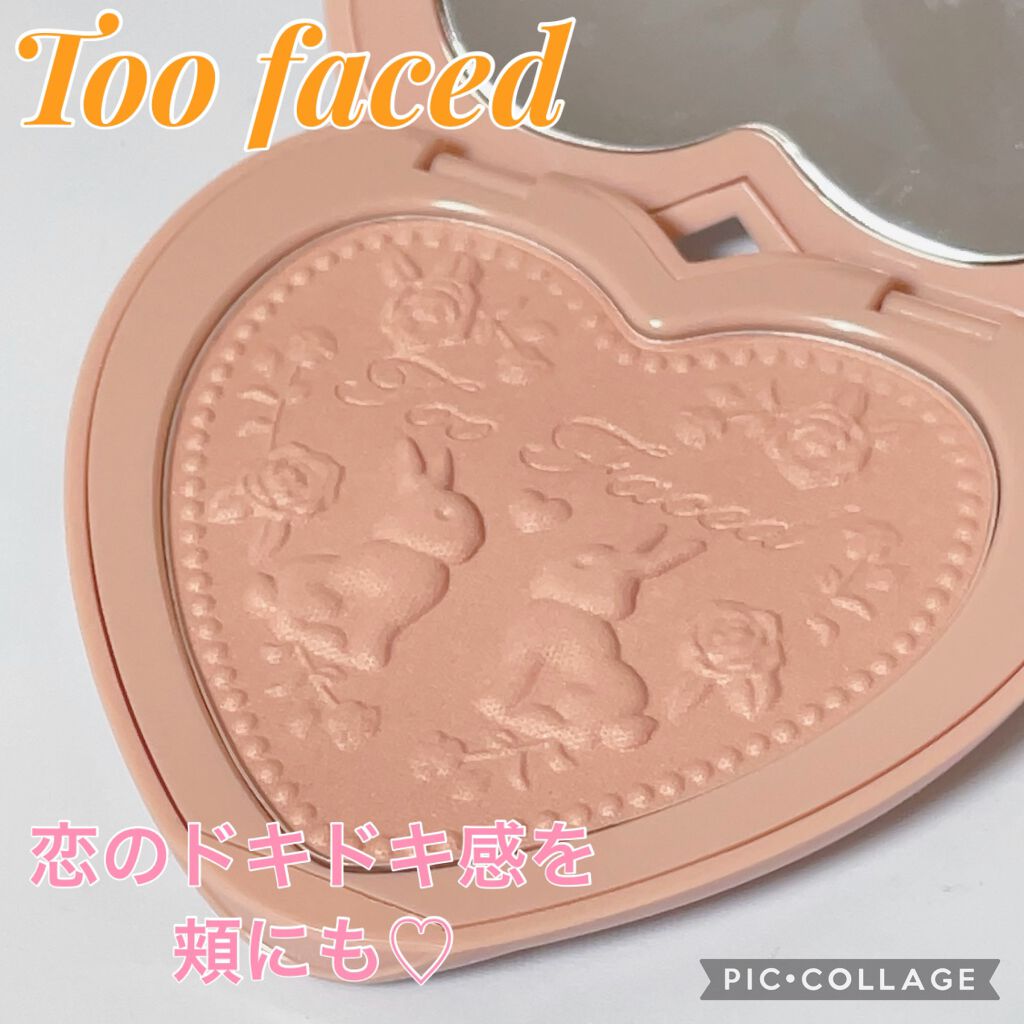  ラブ フラッシュ ウォーターカラー ブラッシュ​/Too Faced/パウダーチークを使ったクチコミ（1枚目）