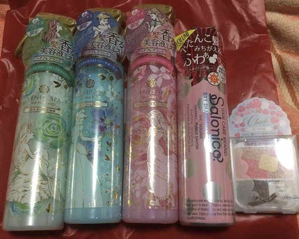 カプセルヘアフレグランス グリーンローズ&ジャスミン/ヴィーナススパ/ヘアミストを使ったクチコミ(1枚目)