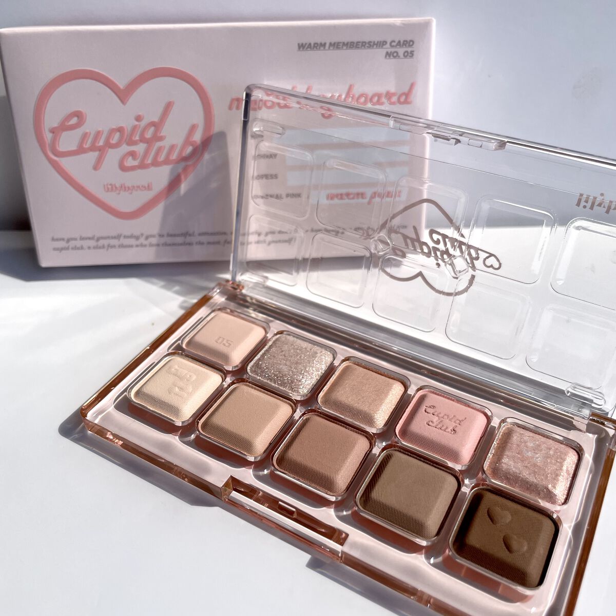 ムードキーボード/lilybyred/アイシャドウパレットを使ったクチコミ（2枚目）