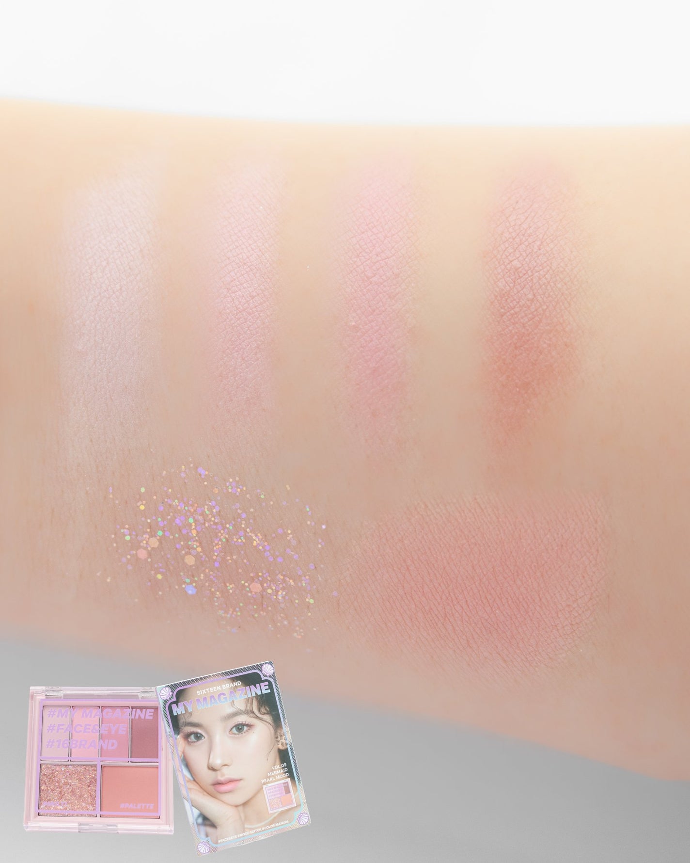 16 MY MAGAZINE/16BRAND/アイシャドウパレットを使ったクチコミ(6枚目)