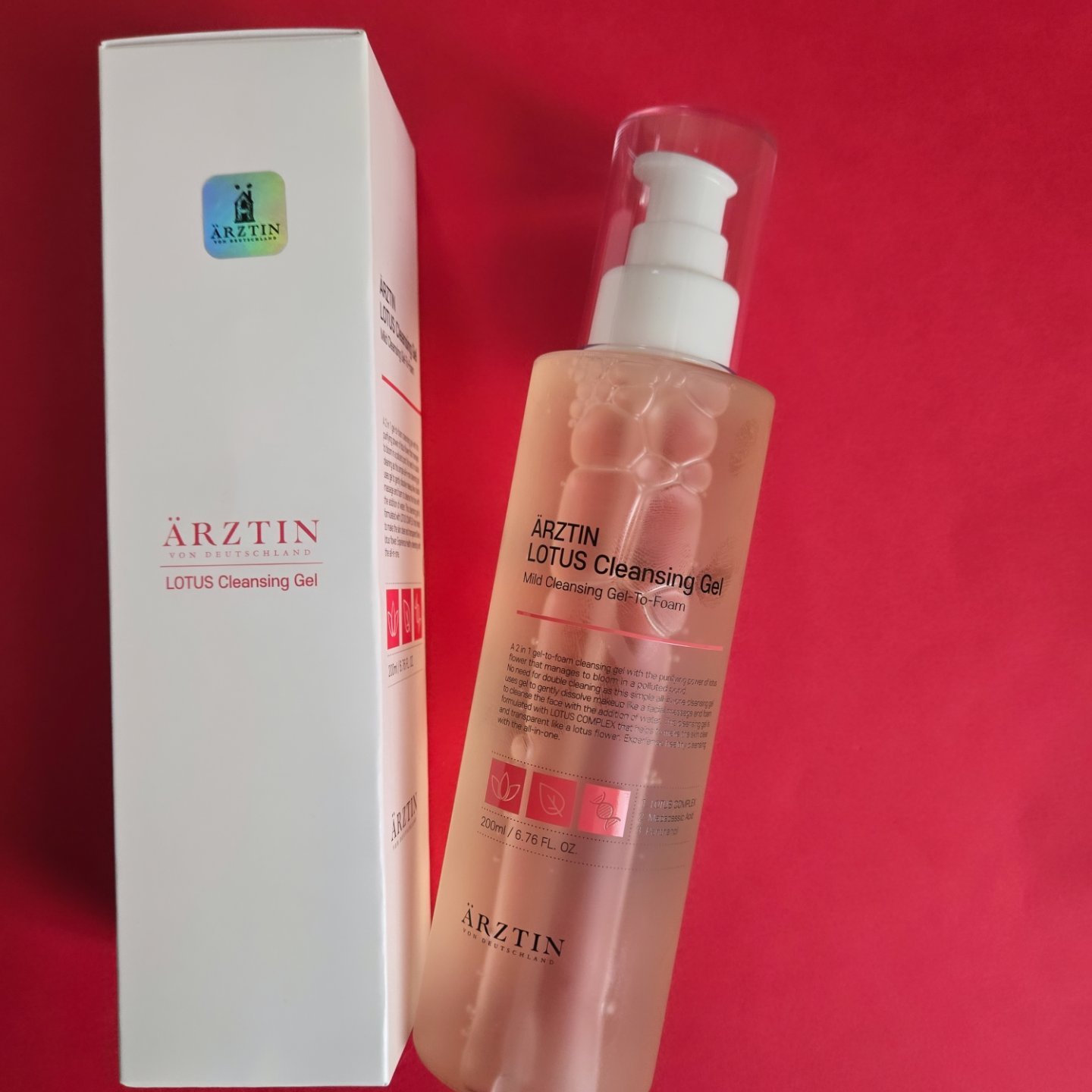 ロータスクレンジングジェル/エルツティン/クレンジングジェルを使ったクチコミ（1枚目）