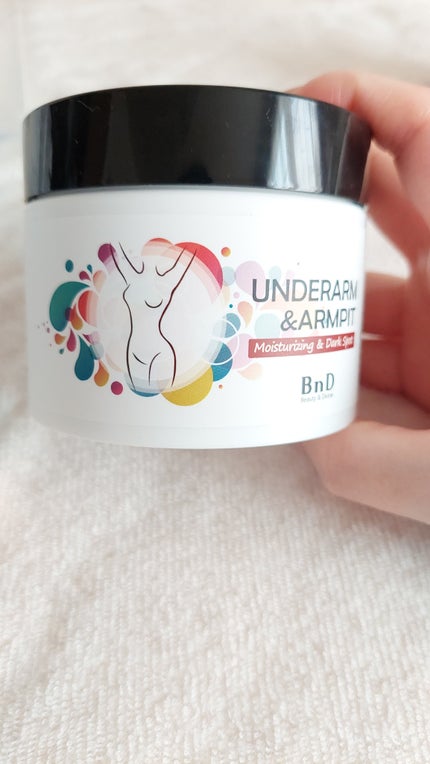 BnDアンダーアームクリーム(ボディクリーム)/BnD/デリケートゾーンケアを使ったクチコミ(1枚目)