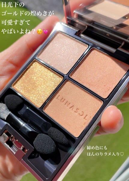 アイカラーレーション/LUNASOL/アイシャドウパレットを使ったクチコミ(4枚目)