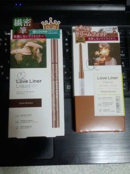 ラブ・ライナー リキッドアイライナーR3/ラブ・ライナー/リキッドアイライナーを使ったクチコミ(1枚目)