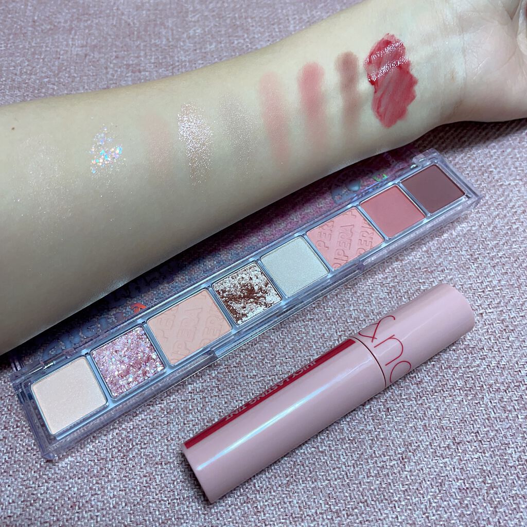 ジューシーラスティングティント/rom&nd/リップティントを使ったクチコミ（2枚目）