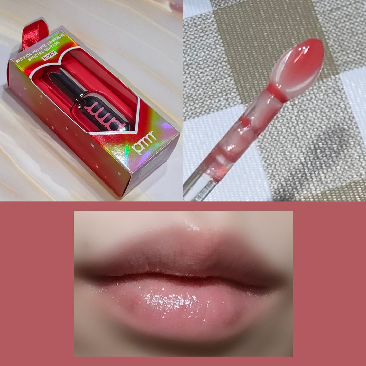 レチノール ボリューム リップセラム/primera/リップグロスを使ったクチコミ(1枚目)