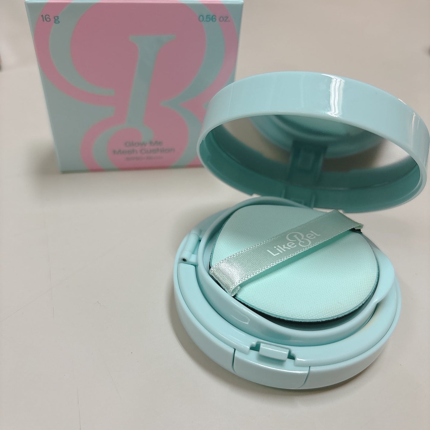 グローメッシュクッション/Likebel/クッションファンデーションを使ったクチコミ(1枚目)