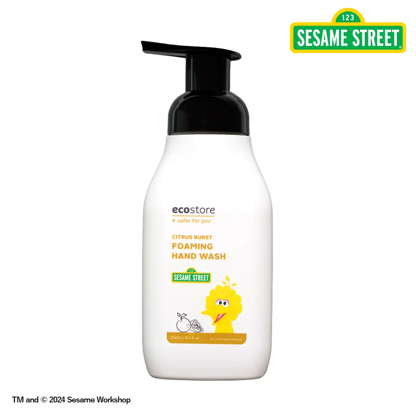 フォーミングハンドウォッシュポンプ <シトラスバースト> SESAME STREET コラボ(250ml)