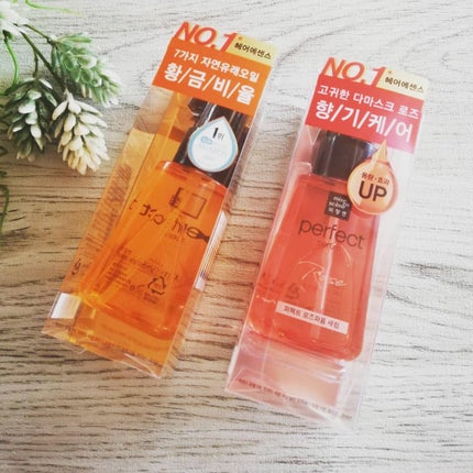 パーフェクト セラム ローズエディション/miseenscene/ヘアオイルを使ったクチコミ(1枚目)