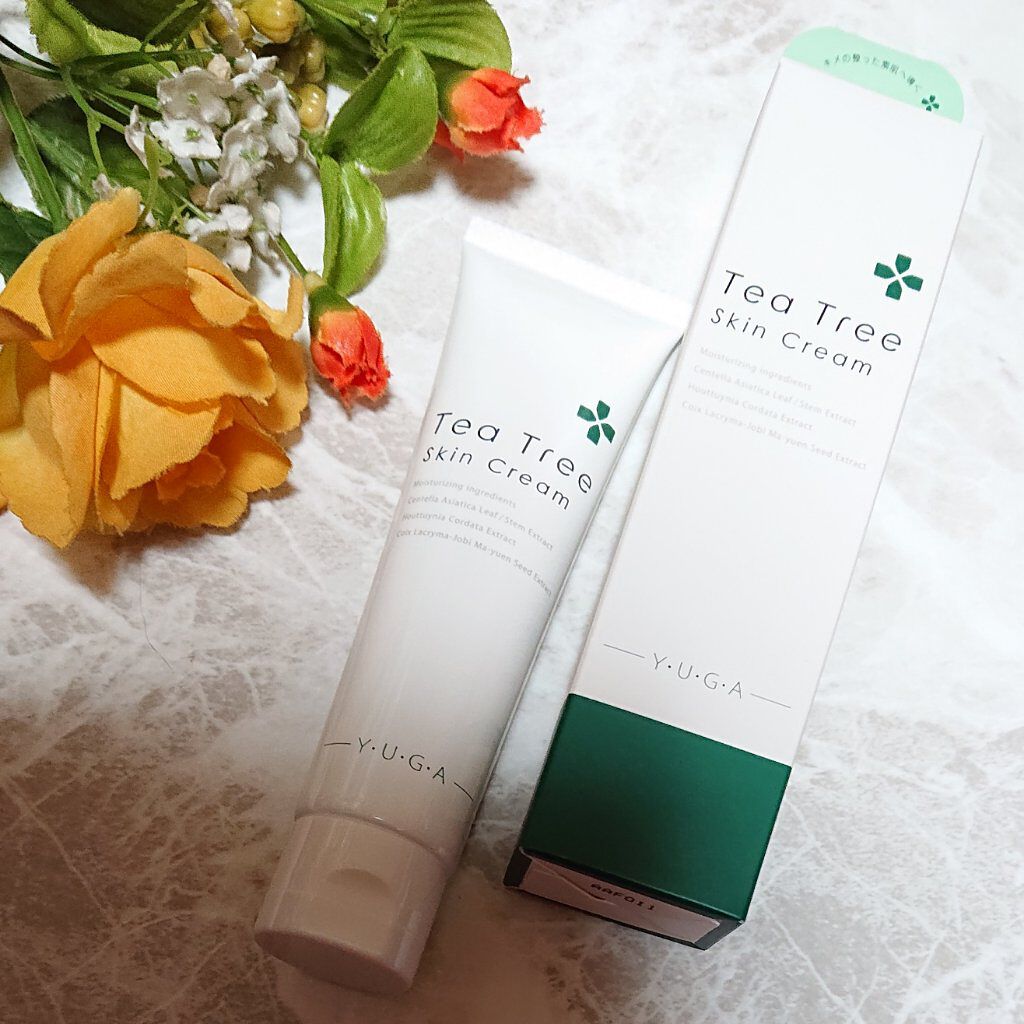 ティーツリースキンクリーム/ユーガ/フェイスクリームを使ったクチコミ（3枚目）
