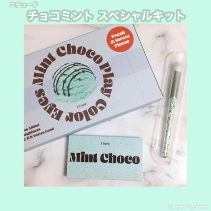 チョコミント スペシャルキット/ETUDE/メイクアップキットを使ったクチコミ(1枚目)