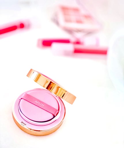 ピンクティーツリーカバーアップグロウクッション/APLIN/クッションファンデーションを使ったクチコミ(2枚目)
