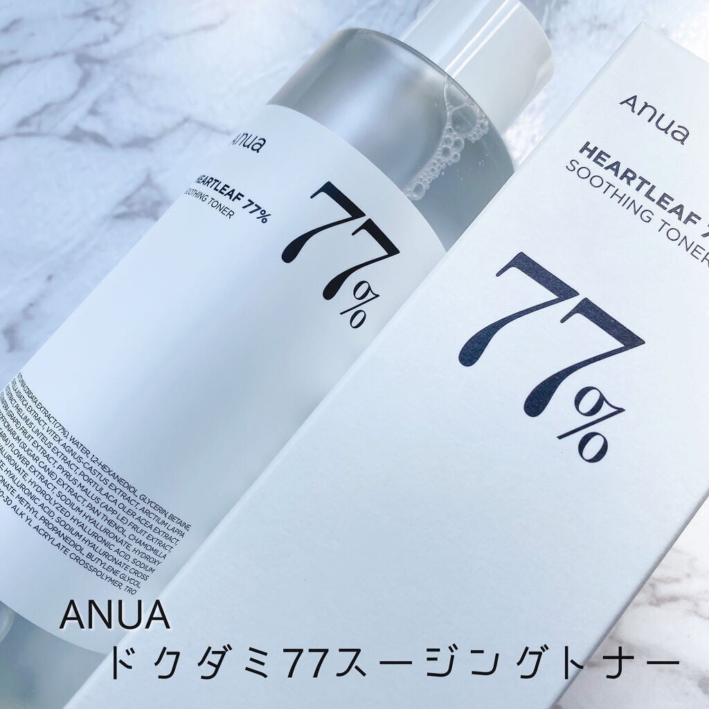 ドクダミ 77 スージングトナー/Anua/化粧水を使ったクチコミ(1枚目)