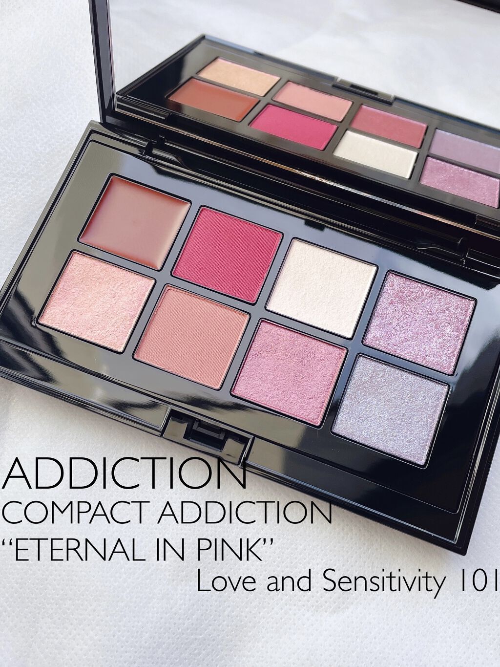コンパクトアディクション “エターナル イン ピンク”/ADDICTION/アイシャドウパレットを使ったクチコミ（1枚目）