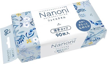 Nanoni フェイスタオル 薄手タイプ ISDG 医食同源ドットコム