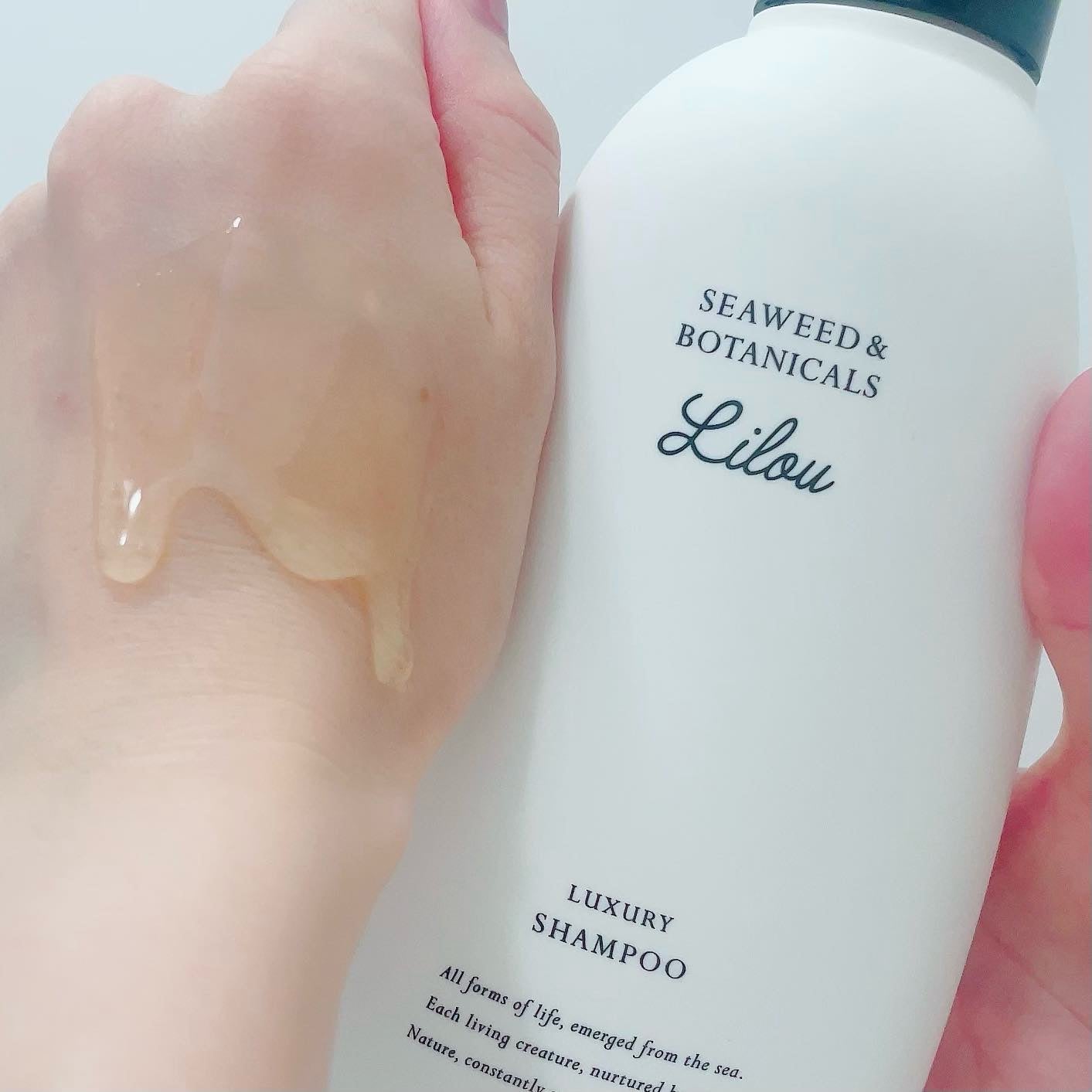 Lilou リル ラグジュアリーシャンプー/トリートメント/Lilou/市販シャンプーを使ったクチコミ(2枚目)