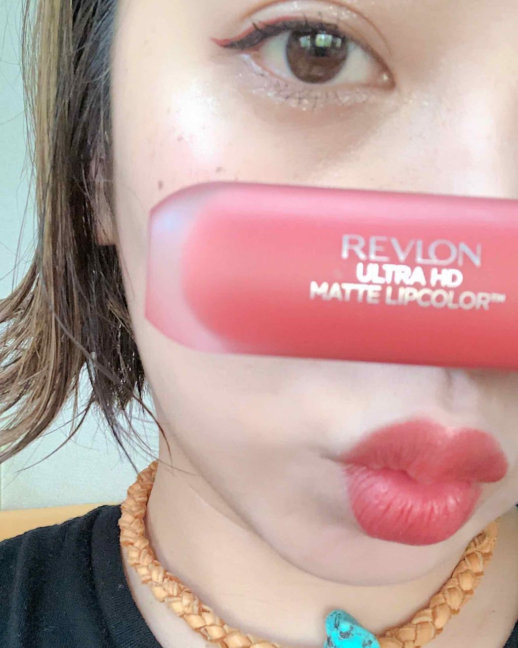 ウルトラ HD マット リップカラー/REVLON/口紅を使ったクチコミ(2枚目)