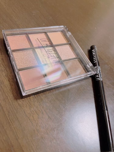 UR GLAM　BLOOMING EYE COLOR PALETTE/U R GLAM/アイシャドウパレットを使ったクチコミ（1枚目）