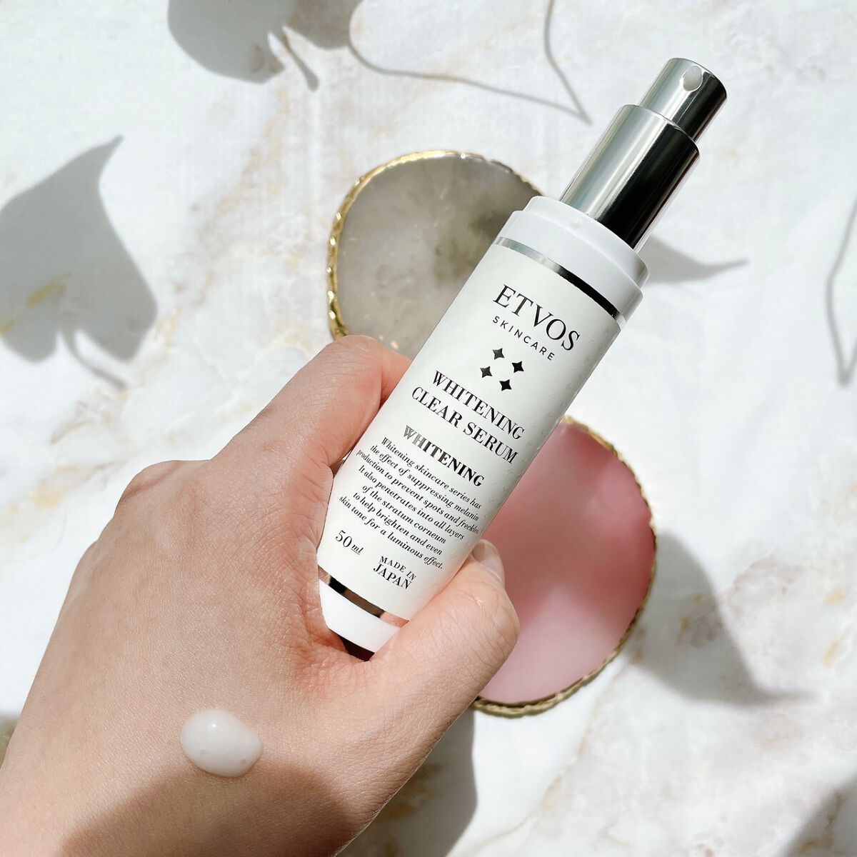 ホワイトニングクリアセラム/エトヴォス/美容液を使ったクチコミ（3枚目）