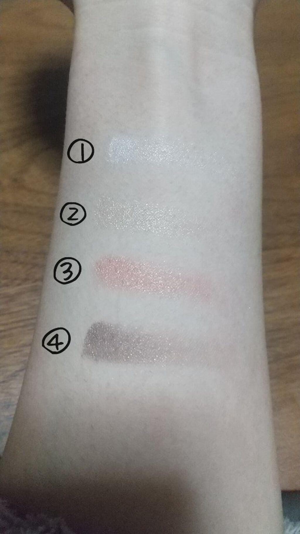 リアルクローズシャドウ/excel/アイシャドウパレットを使ったクチコミ(3枚目)