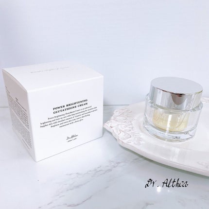 パワーブライトニング グルタチオンクリーム/Dr.Althea/フェイスクリームを使ったクチコミ(1枚目)
