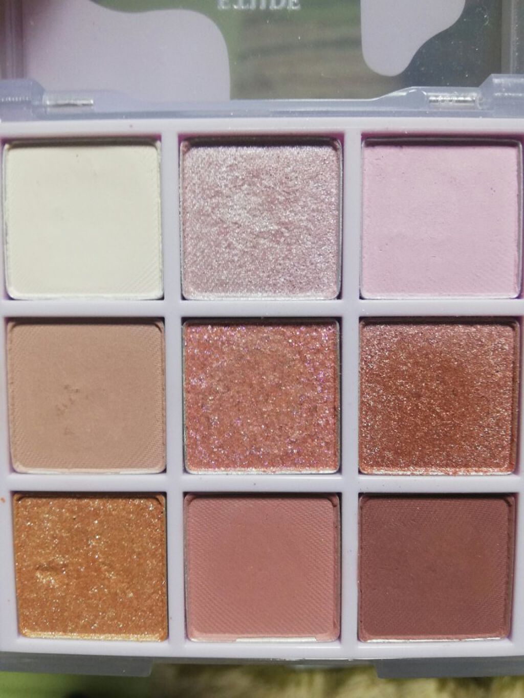 プレイカラーアイズ ≪ミルキーコレクション≫ ブルーベリーミルク/ETUDE/アイシャドウパレットを使ったクチコミ（2枚目）