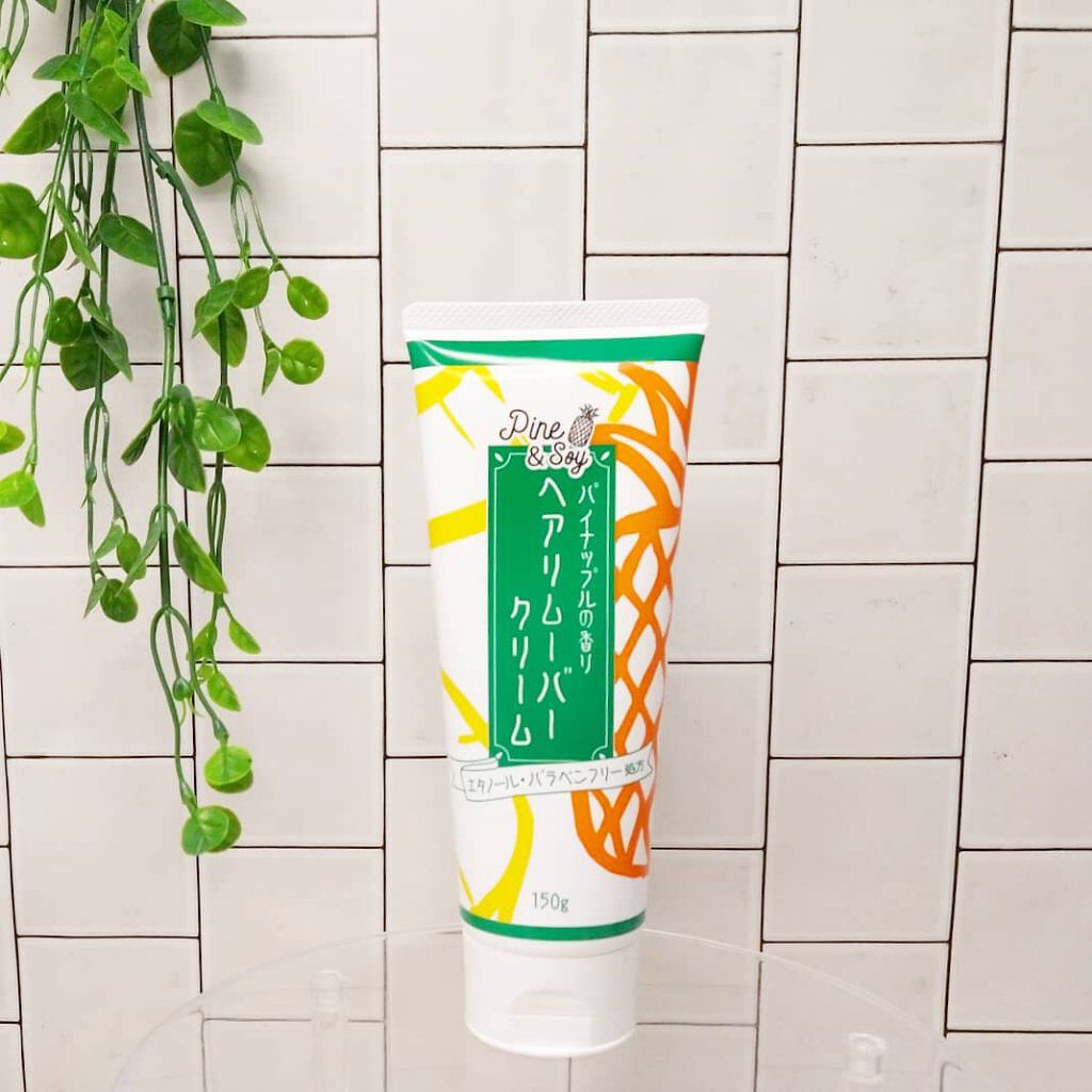 パイン＆ソイ ヘアリムーバークリーム/アスティ コスメフリーク/除毛クリームを使ったクチコミ（1枚目）