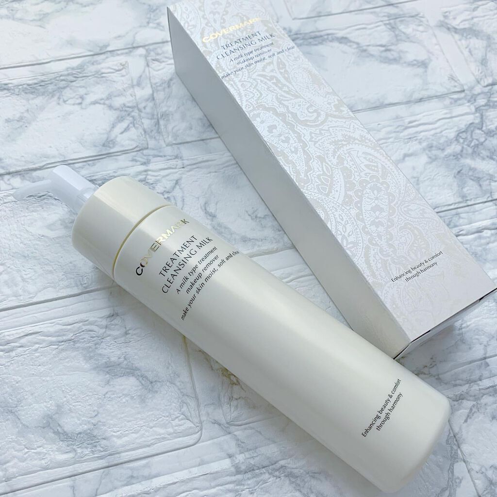 トリートメント クレンジング ミルク/COVERMARK/ミルククレンジングを使ったクチコミ(7枚目)