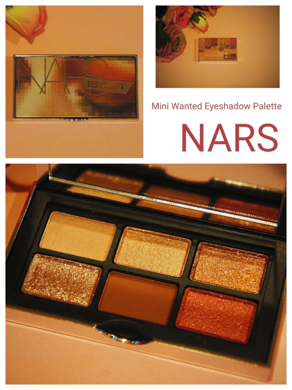ナーズイスト ウォンテッド ミニアイシャドーパレット/NARS/アイシャドウパレットを使ったクチコミ（1枚目）