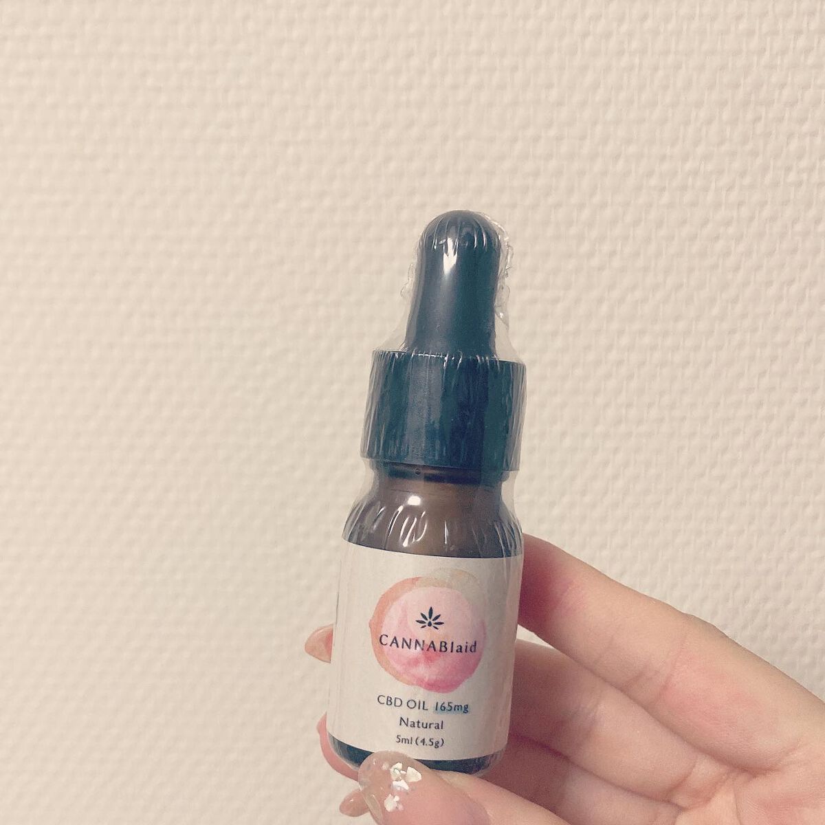 CBDオイル ナチュラル/CANNABlaid/食品を使ったクチコミ(1枚目)