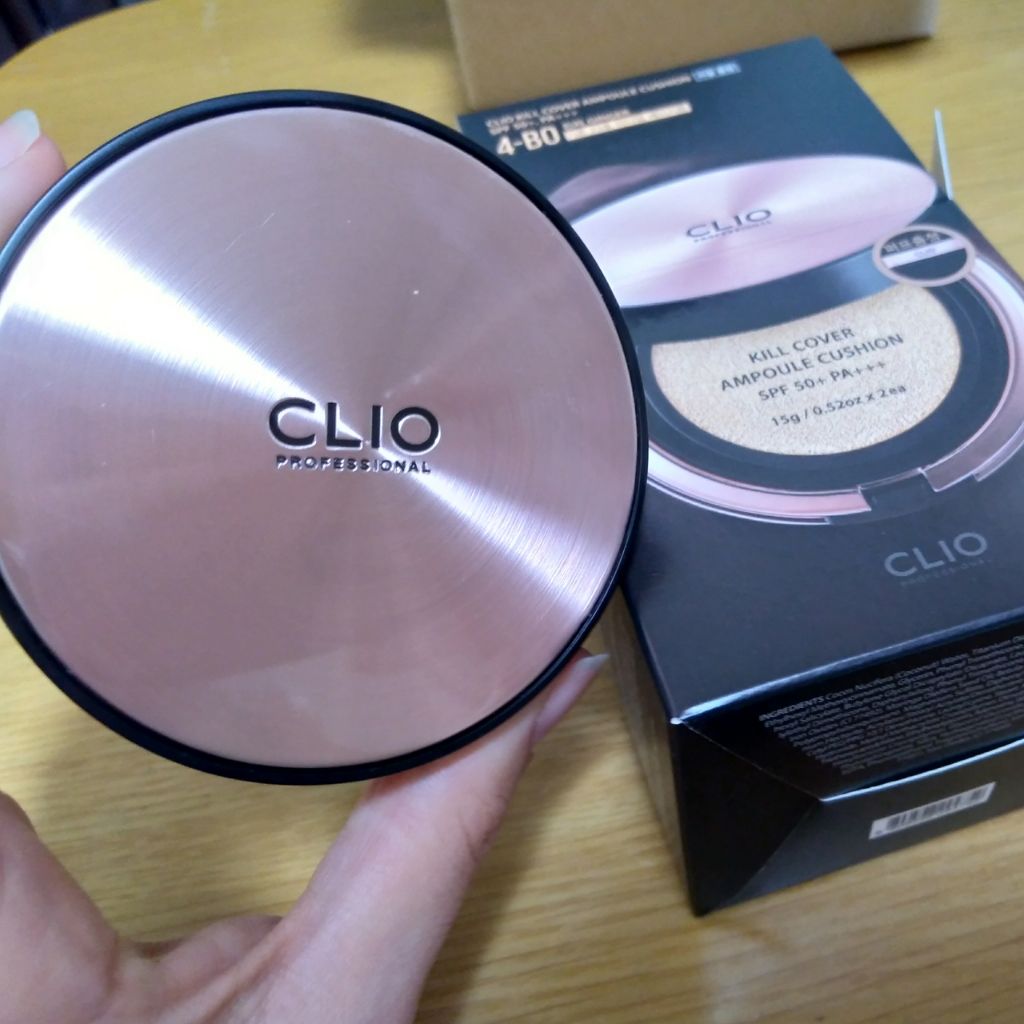 キル カバー ファンウェア クッション エックスピー/CLIO/クッションファンデーションを使ったクチコミ(2枚目)