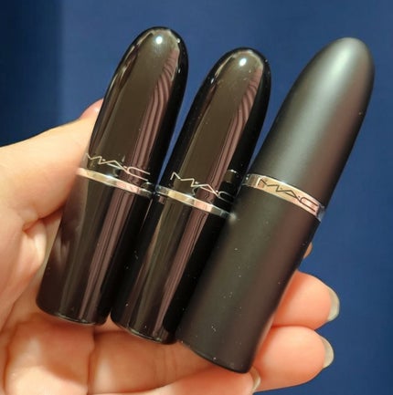 ラスターガラス リップスティック シグネチャー ムーブ(ニュートラル ブラウン)/M・A・C/口紅を使ったクチコミ(1枚目)