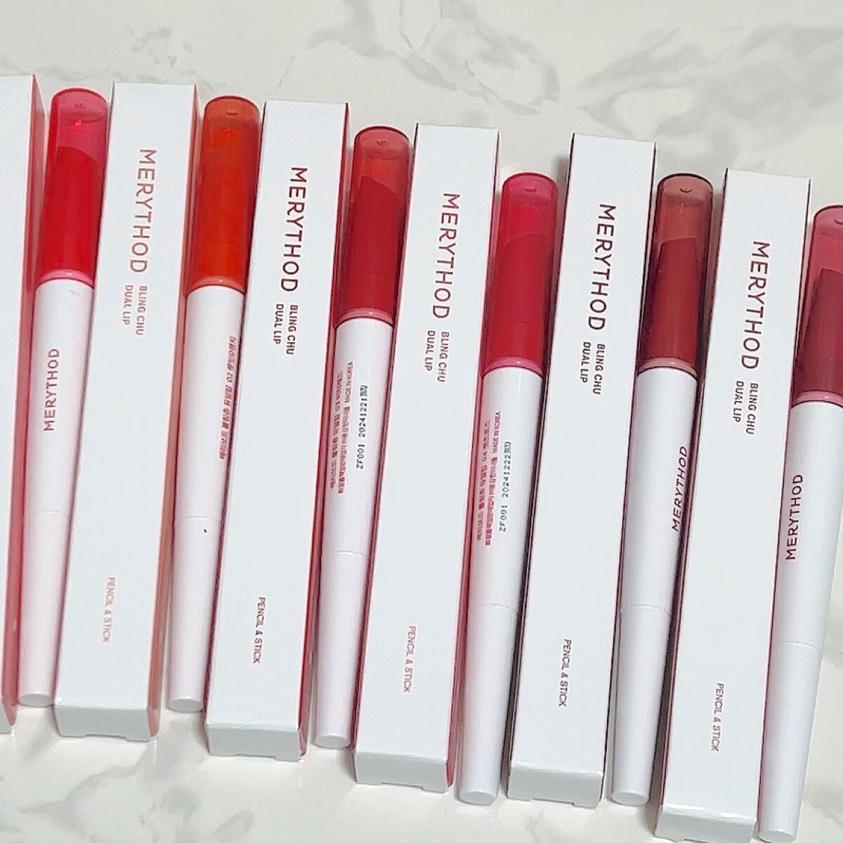 ブリングチューデュアルリップ/MERYTHOD/口紅を使ったクチコミ(5枚目)