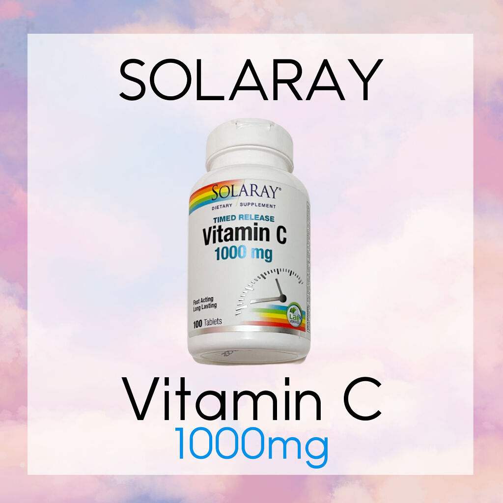  Vitamin C 1000mg /SOLARAY（ソラレー）/美容サプリメントを使ったクチコミ（1枚目）