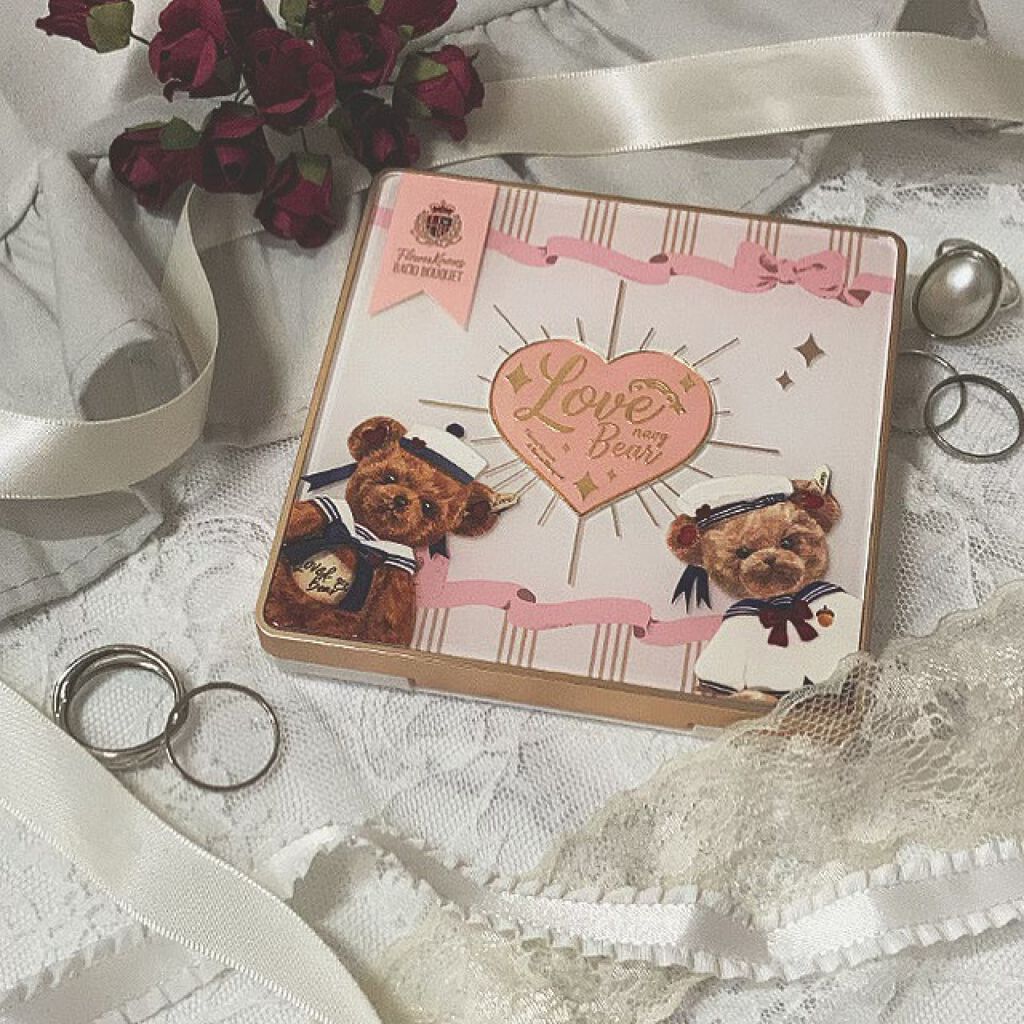 Love Bear 9色 アイシャドウパレット/FlowerKnows/アイシャドウパレットを使ったクチコミ(2枚目)