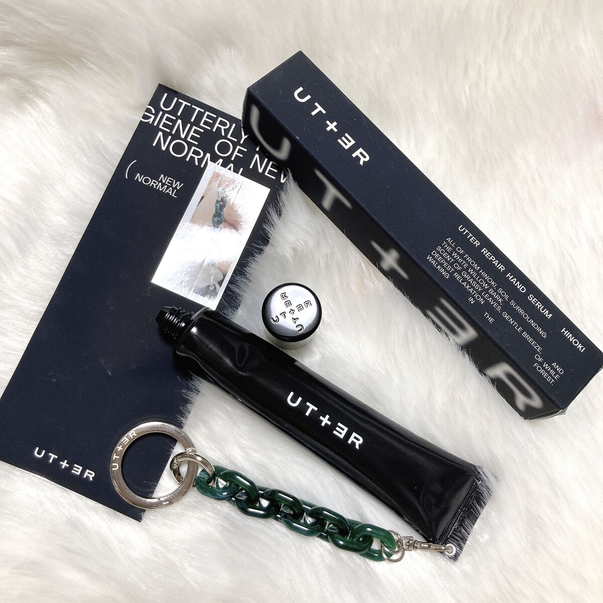 リペアー ハンドセラム (ヒノキ)/UTTER/ハンドクリームを使ったクチコミ（3枚目）