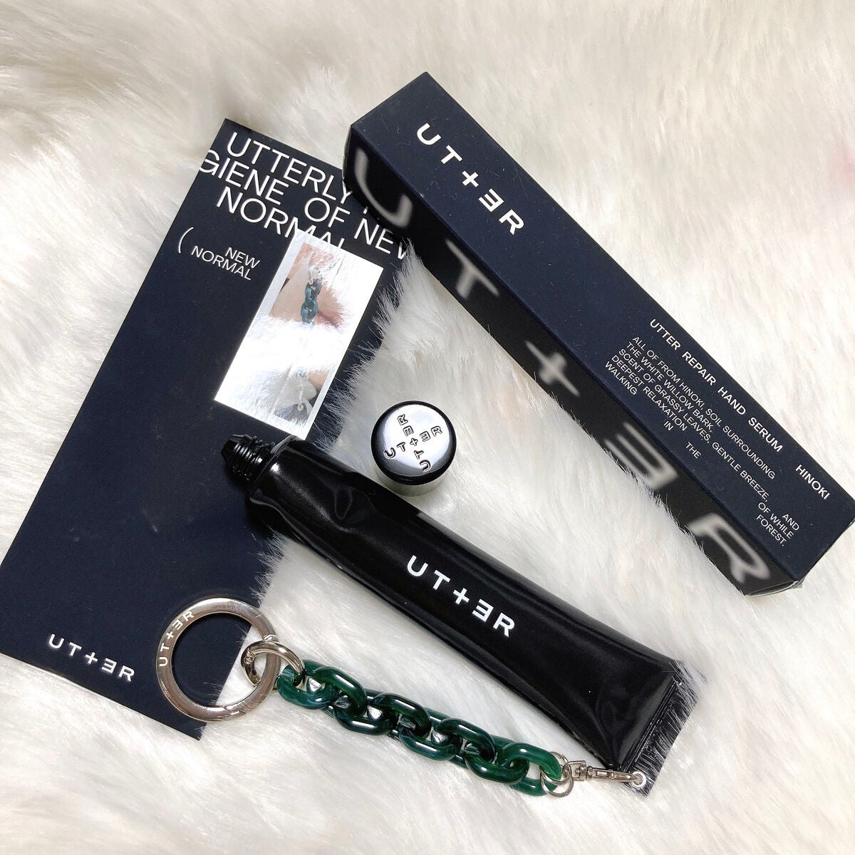 リペアー ハンドセラム (ヒノキ)/UTTER/ハンドクリームを使ったクチコミ(3枚目)