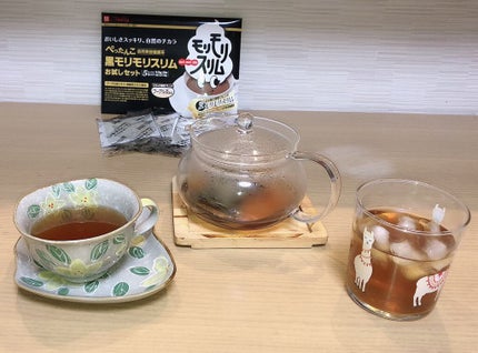 ハーブ健康本舗 黒モリモリスリム(プーアル茶風味) /ハーブ健康本舗/ドリンクを使ったクチコミ(4枚目)